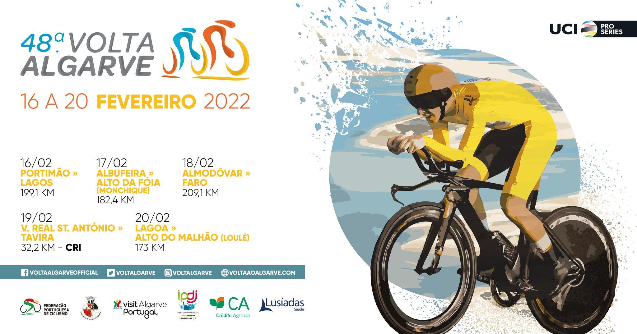Volta ao Algarve 2022, toda a informação aqui na Ciclismo+Tv » Ciclismo